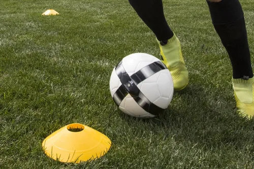 Vista 3 de Kwik Goal Cono de disco pequeño, paquete de 25