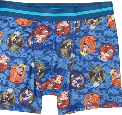 Vista 3 de Naruto Boys' Tienda Exclusive 7-Pack Athletic Boxer Briefs in Sizes 4, 6, 8, 10 and 12
