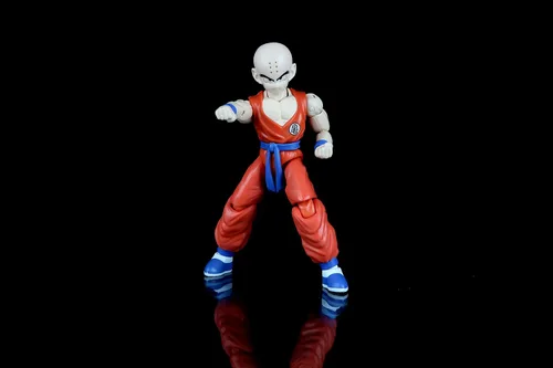 Vista 6 de Dragon Ball Super - Dragon Stars - Krillin, figura de acción de 6.5 pulgadas Dragonball Super Figura de acción de 6 pulgadas Dragon Stars Series