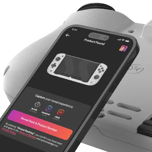 Vista 5 de Nitro Deck - Professional Handheld Deck with Zero Stick Drift for Nintendo Switch and Switch OLED (White)