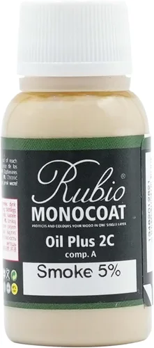Vista 74 de Rubio Monocoat Muestra de Tinte y Acabado para Madera - Niebla 5% Aceite Plus Parte A Aceite de linaza para madera de secado rápido y ecológico
