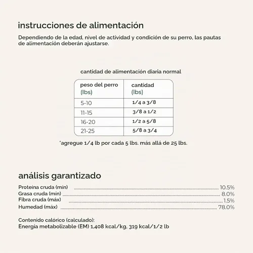 Vista 11 de Rollo multiproteína Select para perros pequeños, 1 libra