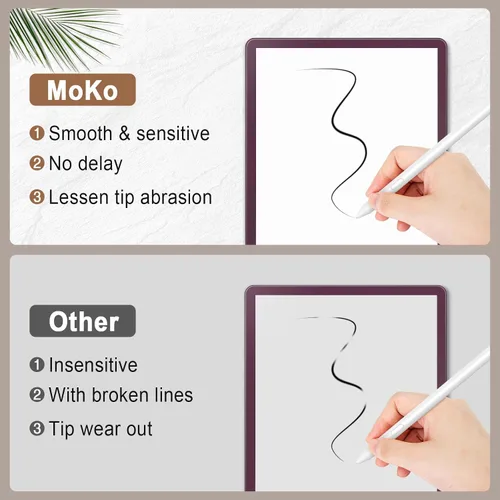 Vista 5 de MoKo 3 Pack Paperfeel Screen Protector for 11" Kindle Scribe Colorsoft 2026
