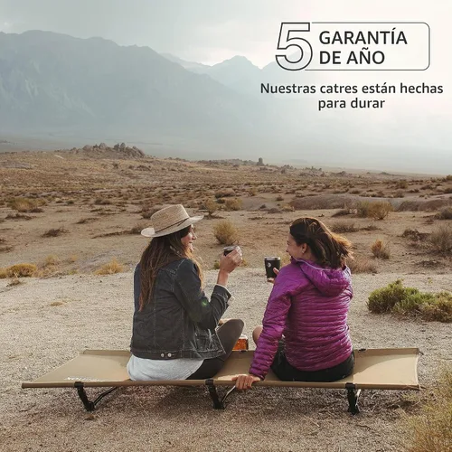 Vista 8 de Helinox Cuna One ligera, compacta, plegable, portátil, catre de camping, regular, marrón coyote Marrón (Coyote Tan)