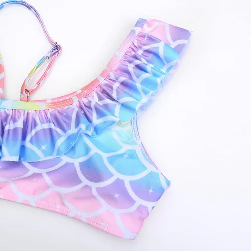 Vista 65 de CHILDRENSTAR Trajes de baño de dos piezas para niñas, traje de baño de playa y piscina