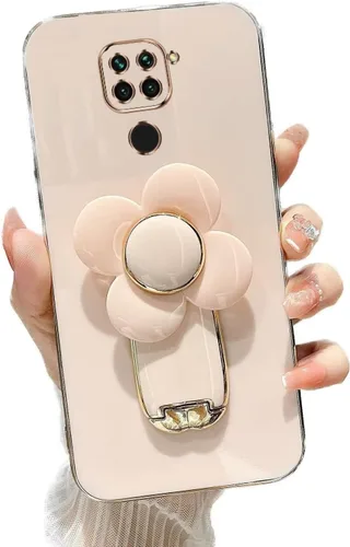 Vista 56 de Miagon - Funda con soporte para Xiaomi Redmi A1, galvanizado suave TPU protector delgado a prueba de golpes con molinete giratorio soporte de flores
