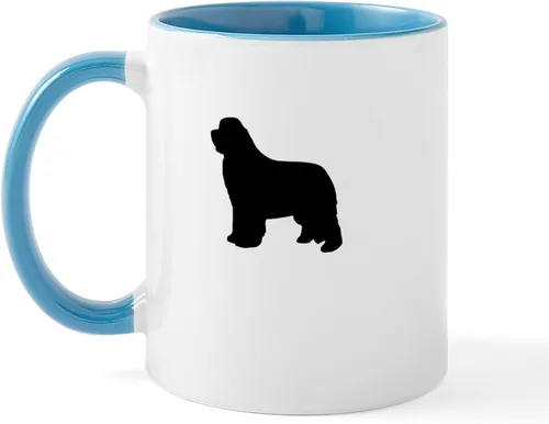 Vista 29 de CafePress Newfoundland Dog Drool Zone Taza de café de cerámica de 11 oz (11.0 fl oz)