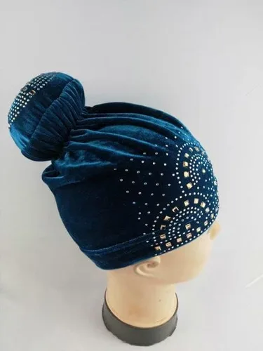 Vista 10 de MSBRIC - Gorros de terciopelo para mujer, color 1933