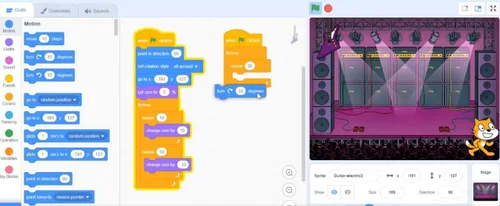 Vista 7 de Scratch Coding for Kids 8-12 Course: Learn to Code - Custom Block Coding Projects and Games - Computer Programming for Beginners - Scratch Coding