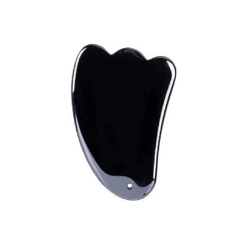 Vista 7 de HOTACE Juego de rodillos faciales y Gua Sha de terahercios naturales, juego de rodillos faciales de piedra energética para el cuidado de la cara