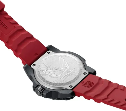 Vista 5 de Luminox Navy Seal 1.772 in Reloj de buceo rojo y azul Set XS.3501.LM.VO.Set, Multi, Reloj de buceo