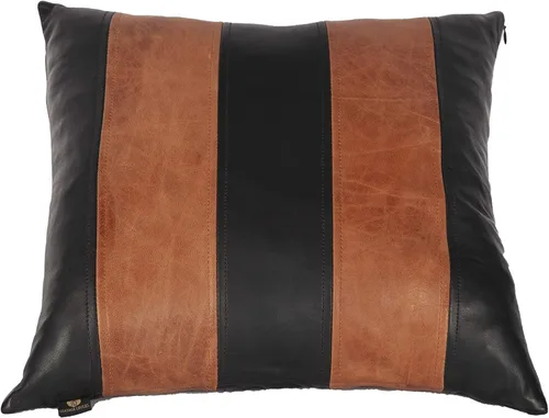 Vista 25 de LL LEATHER LOVERS Funda de almohada de piel de cordero - Funda de cojín para sofá, fundas decorativas para sala de estar y dormitorio, 20 x 20 Negro