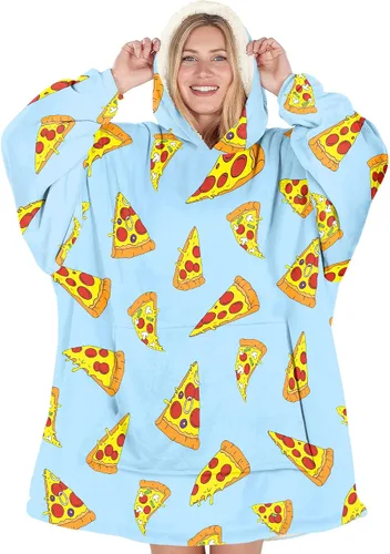 Vista 14 de Warmstorey Manta con Capucha Portátil para Mamá Esposa La Mejor Sudadera de Todos los Tiempos - Regalo de Navidad del Esposo Hija Aniversario