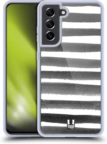 Vista 11 de Head Case Designs Funda de gel de rayas de acuarela de playa [protección de grado militar] compatible con Samsung Galaxy S21 FE 5G y compatible