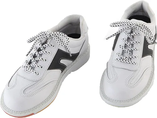 Vista 3 de Zapatos de bolos para mujer con cordones suela plana ligera