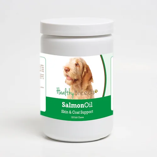 Vista 300 de Healthy Breeds Affenpinscher - Masticables suaves de aceite de salmón, 90