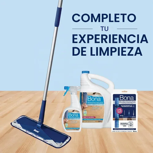 Vista 9 de Bona PowerPlus Hardwood Floor Deep Cleaner Spray - 32 fl oz - Refillable