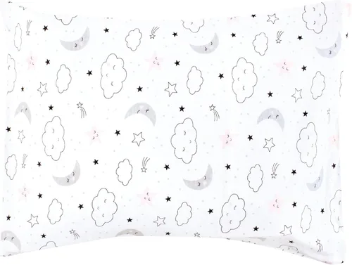 Vista 49 de Hudson Baby Funda de almohada unisex de algodón para bebé, Animal Adventure, talla única