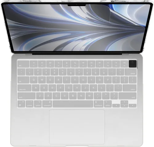 Vista 26 de IBENZER Funda para MacBook Air de 13 pulgadas 2026 2025 2024 2023 2022 M4 A3240 M3 A3113 M2 A2681, funda rígida con cubierta de teclado ScreenFilm