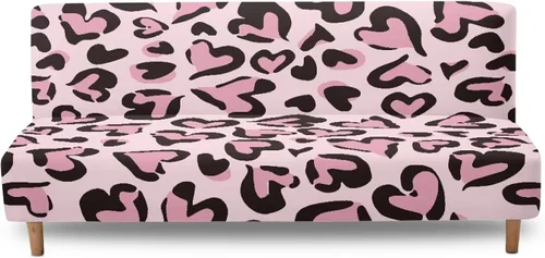 Vista 33 de Fundas para sofá cama con estampado de vaca marrón girasol con bandas elásticas para el hogar, sala de estar, fácil de instalar, antideslizante