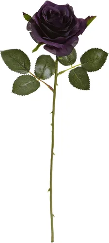 Vista 6 de Nearly Natural Flor artificial rosa de 18 pulgadas (juego de 24)