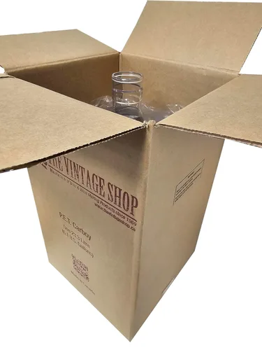 Vista 5 de HOZQ8-1143 PET (plástico) Carboy - 6 galones para elaboración de cerveza casera y elaboración de vino