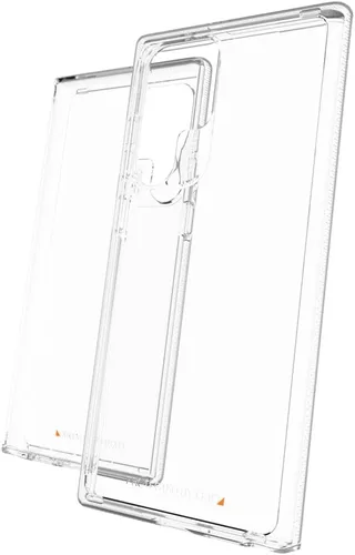 Vista 5 de ZAGG Gear4 - Crystal Palace - Funda transparente - que resalta el material de protección D3O para Samsung Galaxy S22 Ultra