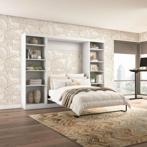 Vista 13 de Bestar Cama Murphy completa, gris corteza, pur, 59 W