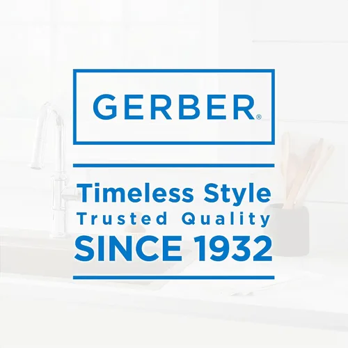Vista 10 de Gerber Kinzie - Grifo de barra pulverizadora extraíble de una sola manija Acero inoxidable