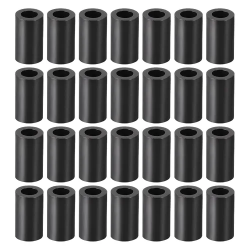 Vista 27 de YOKIVE 300 Pcs Black Round Spacer, Not Threaded Washers with High Insulation Effect, Keep Height Consistent, Great for M3 Screws (ABS, 3.2mmx7mmx2mm)
