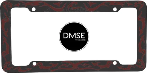 Vista 12 de DMSE - Soporte para marco de matrícula de plástico, diseño decorativo para cualquier vehículo o camión