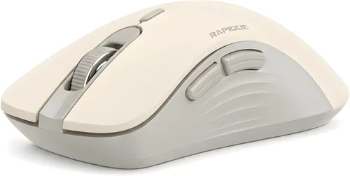Vista 13 de RAPIQUE Ratón inalámbrico Bluetooth, Bluetooth dual y 2.4 GHz, verde Verde aguacate