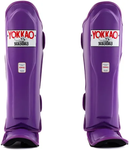 Vista 23 de YOKKAO Espinilleras Matrix Muay Thai Kickboxing MMA con rodilleras
