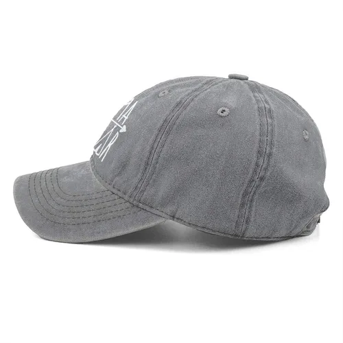 Vista 2 de KKMKSHHG Unisex Mama Bear Denim Hat Adjustable Washed Dyed Cotton Dad Baseball Caps