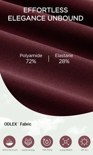Vista 5 de ODODOS ODLEX - Paquete de 2 leggings de entrenamiento de cintura alta de 78 de longitud para mujer, 2528 pulgadas, pantalones de yoga atléticos