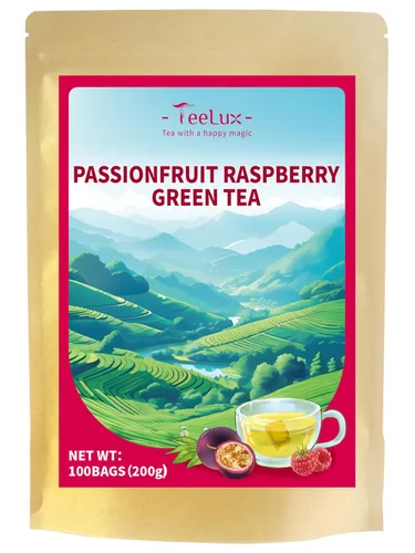 Vista 11 de TeeLux Bolsas de té verde menta, té verde con menta, menta verde y citronela, con cafeína, 100% real y natural, 100