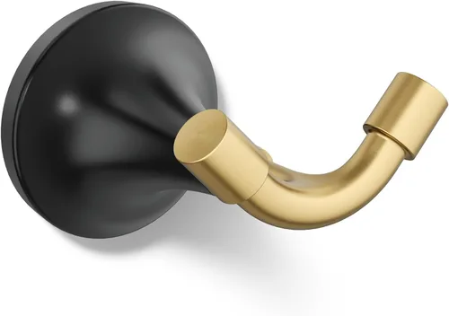 Vista 13 de Kohler 27427-BL Tone - Gancho para bata, negro mate