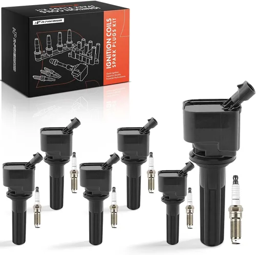 Vista 9 de Bobinas de encendido y juegos de bujías A-Premium compatibles con Chevrolet Colorado 2007-2012 y GMC Canyon 2007-2012, 2.9L