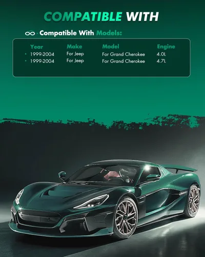 Vista 6 de SCITOO Kit de Frenos Delanteros Rotores de Freno Delanteros y Pastillas de Freno de Cerámica compatibles con Jeep Grand Cherokee 1999-2004