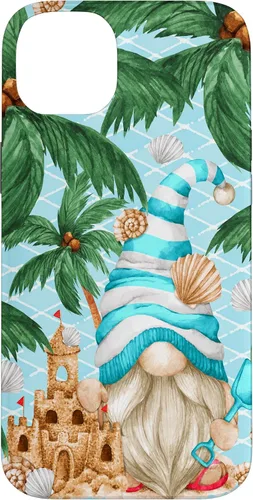 Vista 15 de Life is Better At The Beach for Summer Lover Funny Gnome Case for iPhone 17