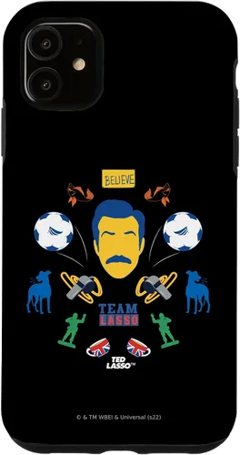 Vista 8 de Funda para iPhone 13 Pro Max Ted Lasso Icon Collage