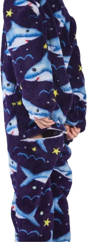 Vista 6 de Pijama suave con capucha, disfraz de Halloween, regalos para niñas