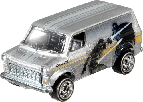 Vista 2 de Hot Wheels Ford Transit 2 Super Van para niños
