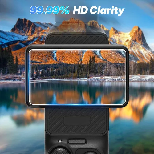 Vista 6 de ULBTER Protector de pantalla para DJI Osmo Pocket 4 Pro 4P FrameTap + Micro