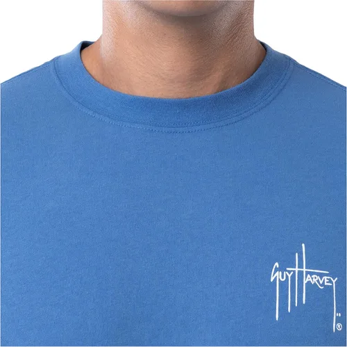Vista 4 de Guy Harvey Camiseta de manga corta Offshore Fish Collection para hombre