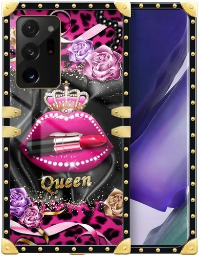Vista 130 de Funda compatible con Samsung Galaxy S10 4G, TPU suave de lujo y parte trasera de policarbonato duro para niñas y mujeres, funda protectora a prueba