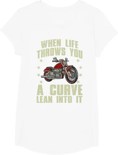 Vista 95 de Funny Motorcycle Racer Design for Men Women Motorcycle Lover T-Shirt Asphalt Grey