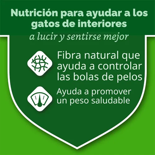 Vista 6 de Purina Cat Chow Comida seca para gatos de interior con peso saludable y control de bolas de pelo con pollo - (Paquete de 4) Bolsas de 3.15 lb