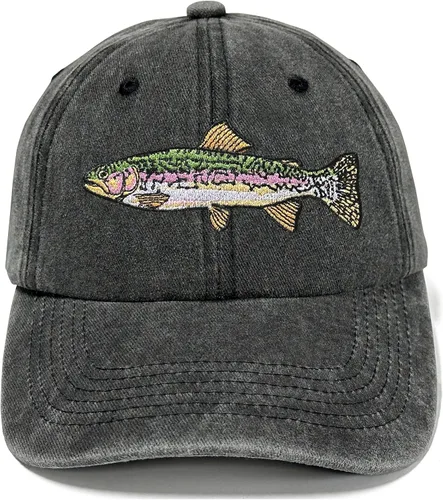 Vista 11 de Sombrero de béisbol de pesca para hombre y mujer