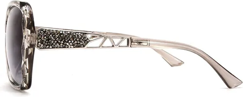 Vista 8 de FEISEDY - gafas de sol polarizadas para mujer, marco compuesto brillante B2289